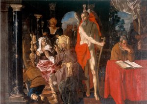 Alegoría de la vejez. El tiempo y el erudito