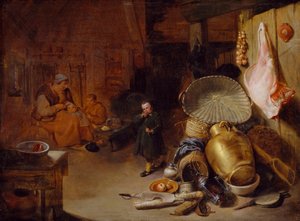 Interior con figuras, 1643 de Pieter Jacobsz Duyfhuysen