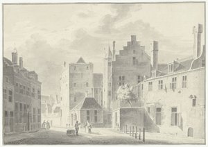 Detrás del Dom en Utrecht de Pieter Jan van Liender