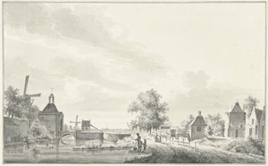 La puerta Benskoper en IJsselstein de Pieter Jan van Liender