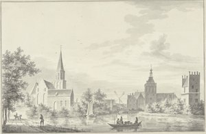 Vista de Culemborg de Pieter Jan van Liender