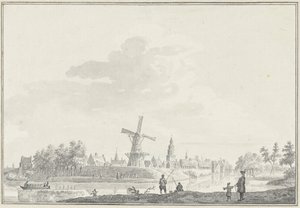 Vista de la ciudad de Buren