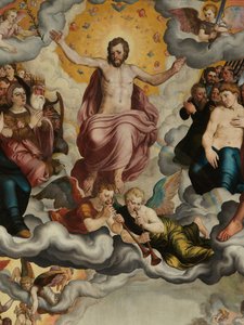 Detalle del Juicio Final de Pieter Jansz. Pourbus
