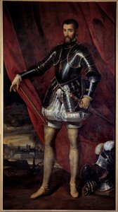 Retrato de cuerpo entero de Francisco de Lorena, Duque de Guisa (1519-1563)
