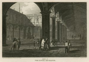 Interior de la Bolsa Real, Londres