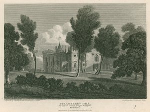 Strawberry Hill, Twickenham, Londres; La residencia de la Condesa Viuda Waldegrave de Pieter Jansz. Quast