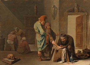 La operación del pie de Pieter Jansz. Quast