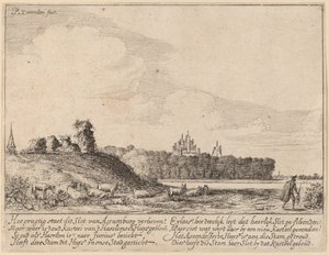 Ruinas del Castillo de Assemburg de Pieter Jansz Saenredam