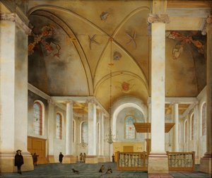 La Nieuwe Kerk en Haarlem de Pieter Jansz Saenredam