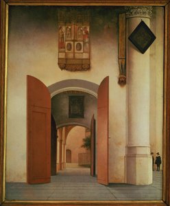 La iglesia de San Lorenzo, Alkmaar de Pieter Jansz Saenredam