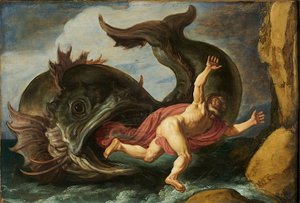 Jonás y la ballena de Pieter Lastman