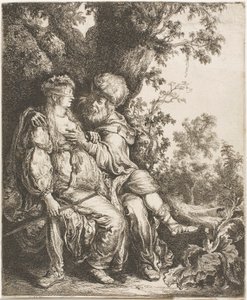 Juda y Thamar de Pieter Lastman