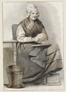 Mujer sentada de Pieter Marinus van de Laar (attributed to)