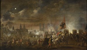 El sitio de Magdeburgo de Pieter Meulener