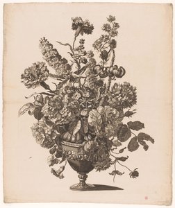 Jarrón con flores
Vaas met bloemen (título de la serie) de Pieter Mortier (I) (possibly)
