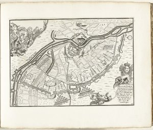 El sitio de Narva en 1700, 1702-1703 de Pieter Mortier