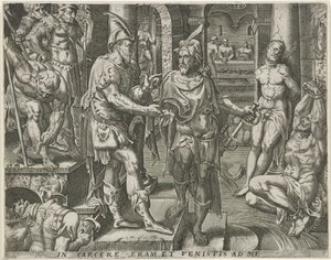 Visitando a los presos Obras de Misericordia (título de la serie)