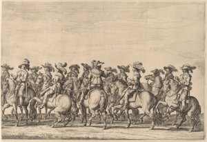 Entrada de María de Médici en Ámsterdam [placa 3 de 6] de Pieter Nolpe
