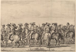 Entrada de María de Médici en Ámsterdam [placa 4 de 6] de Pieter Nolpe