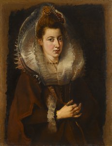 Retrato de una joven con una cadena, 1605-1606 de Pieter Paul Rubens