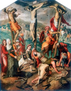 Calvario, finales del siglo XVI de Pieter Piertsz the Elder