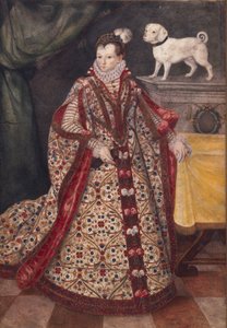 Retrato de una mujer morava de Pieter Pietersz the Younger