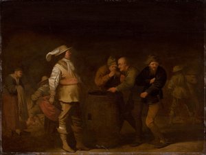 La entrega del botín de guerra de Pieter Quast