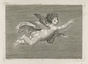 putto apuntando de Pieter Romans