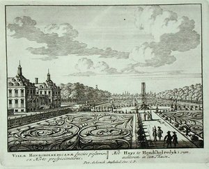 El jardín en Honsholredyk, de 