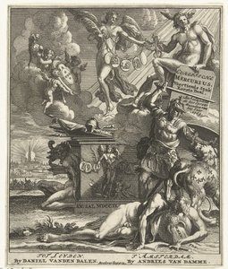 Página de título para: European Mercury XIV Piece Part One, 1703 de Pieter Sluyter