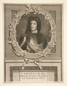 Carlos II, Rey de Inglaterra (1630-1685) de Pieter Stevens van Gunst