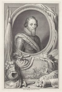 Retrato de Maurits, Príncipe de Orange de Pieter Tanjé