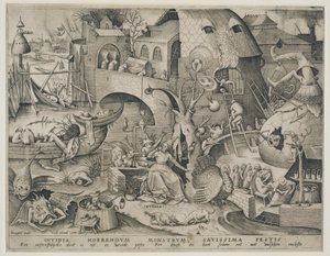 Inuidia de Pieter Bruegel the Elder