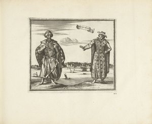 Habitantes de Arkhangelsk, 1726 de Pieter Van der Aa