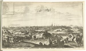 Vista de Moscú, 1726 de Pieter Van der Aa