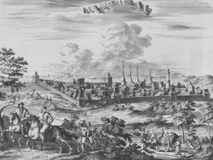 Vista de Samara, 1710 de Pieter Van der Aa