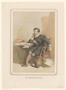 Jan Janszoon Starter en su escritorio