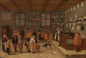 La Oficina del Abogado, 1628 de Pieter de Bloot