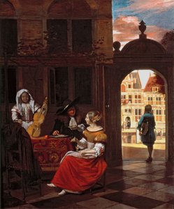 Una fiesta musical, 1677
