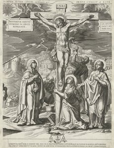 Crucifixión de Cristo, parte media