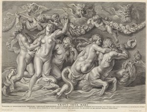 Venus en el mar Venvs Orta Mari (título sobre objeto)