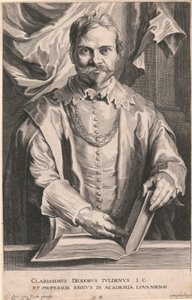 Clarissimus Diodorus Tuldenus I.C., et Professor Regius in Academia Louaniensi de Pieter de Jode