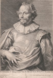 Nobilissimus et Integermus Vir, D. Paulus Halmalius, Senador Ant. de Pieter de Jode