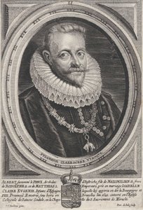 Retrato de Alberto VII, Archiduque de Austria, ca. 1650 de Pieter de Jode II