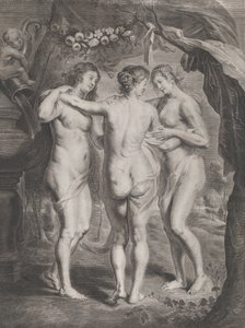 Las Tres Gracias, ca. 1630-45 de Pieter de Jode II