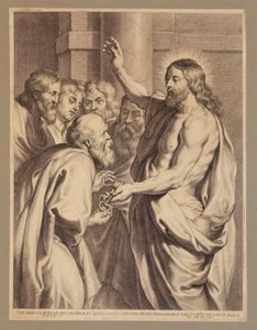 Cristo entrega las llaves a Pedro de Pieter de Jode I