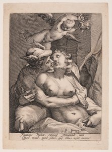 Mercurio, Venus y Cupido de Pieter de Jode I