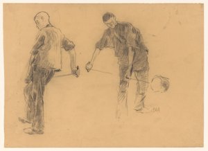 Trabajador de la industria del metal de Pieter de Josselin