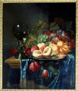 Frutas y vino de Pieter de Ring