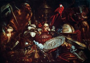 Vanitas, de Pieter Boel (1622-1674), óleo sobre lienzo de Pieter or Peter Boel